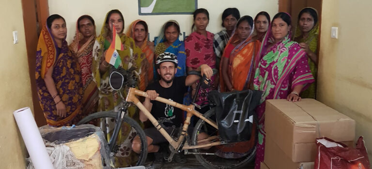 Viaje solidario-Recorrido en bici por India-Semilla para el Cambio